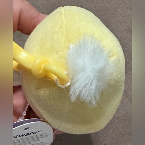 Kellytoy Triston the Chick Squishmallow Clip-on Backpack Clip Stuffed Plush Toy - Picture 7 of 15